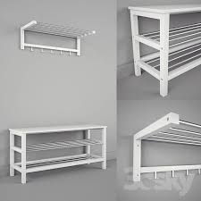 Http Www Ikea Com Ru Ru Catalog Products 60119096 3d Models Other Ikea Chusig Tjusig Bench And Shelf Shelves Ikea Ikea Shoe