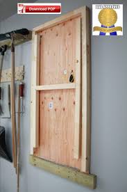 Garage Table Plan Folding Down Table Plan Compact Table Etsy Diy Garage Storage Garage Organization Garage Storage Organization