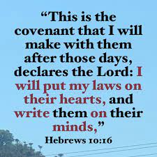 TheAfrican Apostolic on Twitter: &quot;“This is the covenant that I will make  with them after those days, declares the Lord: I will put my laws on their  hearts, and write them on