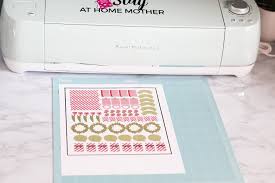 What type of machine is a cricket? Cricut Print Then Cut Tutorial Easy Diy Stickers Slay At Home Mother