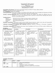 Nursing Patient Teaching Plan Sample New Clinical Teaching Plan Emergency Department Teaching Plan Teaching Plan Templates Teaching