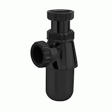 Siphon Lavabo Reglable O32 Noir Valentin Bricozor
