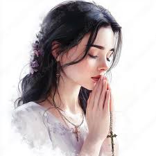 Religious Woman Clipart