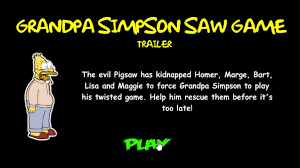 El malvado pigsaw ha secuestrado a homero, marge, bart, lisa y maggie para forzar al abuelo simpson a jugar su desquiciado juego. Android And Ios Games For You Abuelo Simpson Saw Game Granpa Saw Game Nuevo Juego De Inkagames