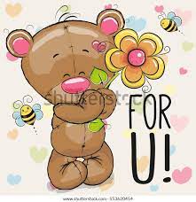 Descubra Tarjeta de saludo Oso con flor imágenes de stock en HD y millones  de otras fotos, ilustraciones y vectores en stock libres de regalías en la  colección de Shutterstock. Se agregan miles de imágenes nuevas de alta  calidad todos los días.