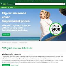 Greencross pet insurance is worth looking at too if you have a greencross vet near you. Up To 10 Off Woolworths Car Insurance 100 Woolworths Gift Card Ozbargain