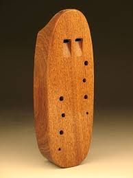 Double Ocarina In Sapele By Charlie Hind Native American Flute Wooden Musical Instruments Musical Instruments