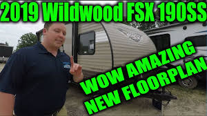 2015 jayco jay flight slx 19rb. 2019 Forest River Wildwood 190ss Wildwood Fsx Super Small W Bed Sofa Dinette Youtube