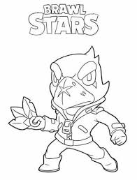 Identify top brawlers categorised by game mode to get trophies faster. Raven Of Brawl Stars Coloring Pages Print For Free
