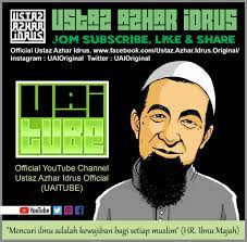 Koleksi full soal jawab agama ustaz azhar idrus vol 1. Saluran Youtube Official Ustaz Azhar Idrus Original Facebook