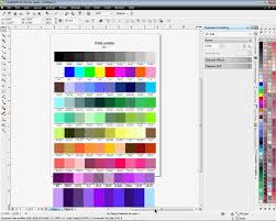 Creating A Color Chart For Coreldraw X4 And X5