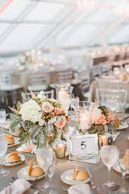 Modern Peach And Silver Wedding In Chicago Silver Wedding Peach Wedding Peach