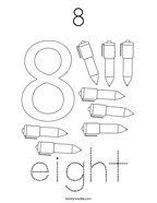 Get it as soon as thu, jul 15. Number 8 Coloring Pages Twisty Noodle