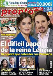 Esta semana en la portada de la revista pronto, líder de las revistas del corazón en españa, destacan la nueva vida de ana obregón sin su hijo, álex lequio.preocupada ahora por sus padres, su máxima ilusión es ahora la creación de una fundación contra el cáncer con el nombre de su hijo. Revistas Del Corazon Lo Mas Destacado De Esta Semana