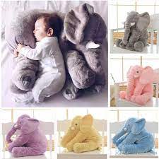 2021 Stuffed Animals Plush Toys 40 60cm Infant Soft Appease Elephant Playmate Calm Doll Baby Appease Toys Elephant Pillow Plush Toys From H138789 23 67 Dhga Elephant Plush Pillow Elephant Plush Baby Elephant Toy