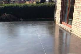 Un motif est imprimé directement sur le béton, pour casser son aspect trop neutre. Terrasse En Beton Archives Beton Imprime Belgique