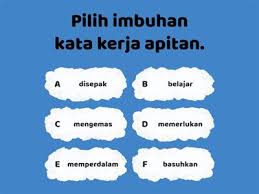 Kata kerja terbitan kata terbitan ialah perkataan yang berbentuk apabila kata dasar menerima imbuhan. Kata Kerja Imbuhan Apitan Sumber Pengajaran