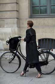 Schwarz Fahrrad Mode