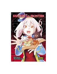 Shangri La Frontier 6 Expansion Pass y Novela Extra Manga