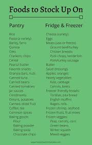 Green peppers are a particularly good source of vitamin c. Household Food Supplies Stock Up Lists Family Food On The Table