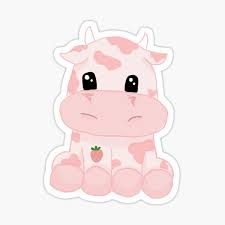 Cute cow animal by vectorbackgrounds on deviantart. Strawberry Cow Gifts Merchandise Redbubble