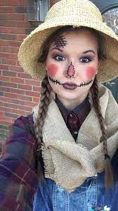Easy Scarecrow Makeup Halloween Scarecrow Scarecrow Halloween Makeup Halloween Costumes Makeup