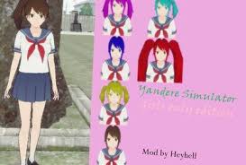 Y esta aplicación está llena de diversión para jugar. User Blog Heyhell Girls Only Edition Mod V 1 Yandere Simulator Wiki Fandom