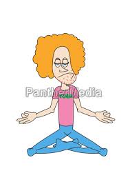Choose from hundreds of free yoga pictures. Lustige Yogamanncharakter Meditation Lizenzfreies Bild 22389437 Bildagentur Panthermedia