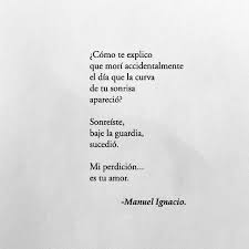 Maybe you would like to learn more about one of these? Como Te Explico Que Mori Accidentalmente El Dia Manuel Ignacio