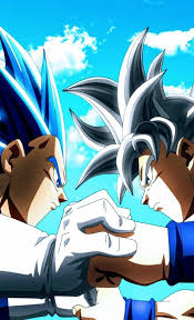 Goku Ultra Instinct Vs Vegeta Super Saiyan Blue Dragon Ball Super Anime Dragon Ball Super Dragon Ball Wallpapers Dragon Ball Super Manga
