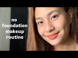 NO FOUNDATION makeup routine 2021 using 3 PRODUCTS (Philippines)