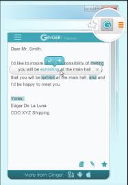 Ginger S Chrome Extension