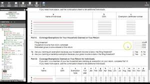 Form 8965 Health Coverage Exemptions And Instructions