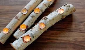 Diy rustic candle holders (used in this project: 8 Easy Diy Wood Candle Holders For Some Rustic Warmth This Fall