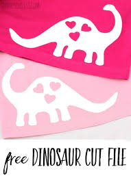 Free Valentine S Day Dinosaur Svg Applique Dinosaur Silhouette Valentines Svg Cute Diy Projects
