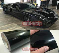 Painting and car wrapping can be equally costly endeavors, whether you're paying someone the costs for wrapping and painting a car are comparable, but each method comes with different color i have a '02 infinity g20 with the original black paint. Entire Car Wrap Hot Glossy Mirror Paint Vinyl Film Sticker Black 50ft X 5ft Ac Ebay
