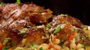Make the whipped cream for the dessert and refrigerate in a sealed container until ready to serve. Ina Garten Perfect French Dinner Party 4 Hour Lamb Provencal French Beans French Dinners French Dinner Party Dinner