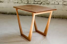 Minimalist End Table Mid Century Modern End Table Etsy In 2020 Modern End Tables End Tables Minimalist Side Table