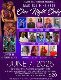 Back at it Again!! Damoni Hall Dickerson presents his annual One Night Only  2025 showcase where the guys will be Women and the girls will be Gentlemen.  Reserved Seats go