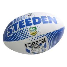 We also stock the official teamwear ranges for the state of origin and the top international rugby league teams. Gray Nicolls Nrl Canterbury Bankstown Bulldogs Sponge Rugby Ball Rebel Sport