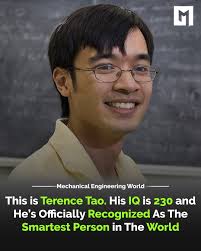 Terence Tao: The World's Smartest Mathematician Terence Tao holds the  highest recorded IQ and is widely considered one of the greatest  mathematicians of our time. At just 8 years old, he scored