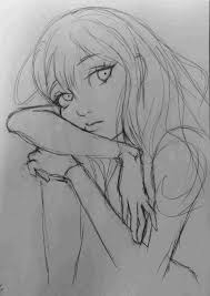 Deep depression drawings with quotes easy best about art depicting. Drawing Heartbreaking Sad Anime Girl Drawing