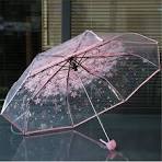 12-Pack Clear Bubble Umbrellas - 52 Inch Large Dome Wedding Umbrellas,  Windproof & Transparent For Events