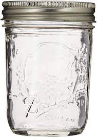 There are a few oddly sized ball mason jars that were produced at very specific times, so the size of the jar can be used to date its production. Amazon Com Ball Half Pint 8 Oz Regular Mouth Mason Jars W Cap Set Of 12 Aep Canning Products Kitchen Dining