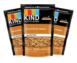 Check spelling or type a new query. Almond Butter Granola Whole Grain Clusters Kind Snacks