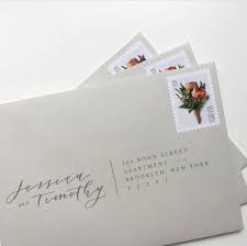Calligraphy Names On One Side Address On Another Unique Wedding Wedding Invitations Labels Wedding Invitation Envelopes Address Wedding Invitation Envelopes