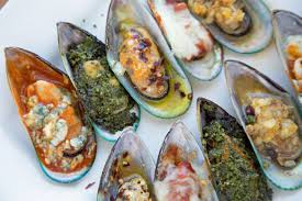 New Zealand Mussels Buffalo Mussels Garlic Mussels Pesto Mussels Mussels Italiano And Mussels Diablo Co Seafood Recipes Mussels Recipe Appetizer Recipes