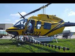 On the other hand, helicopter precision sprayers do hold an advantage over fw sprayers in several important crop dusting functions. A Ride Along In A Crop Duster Ag Helicopter Applicator Youtube