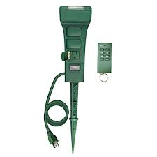 Ecoplugs Outdoor Light Timer Remote Control Christmas Light Timer Switch Outlet Automatic Light Switch Timer Outlet