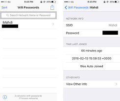 2 find all wifi passwords saved in windows 10. How To Find The Password Of Your Saved Wifi Networks On Iphone